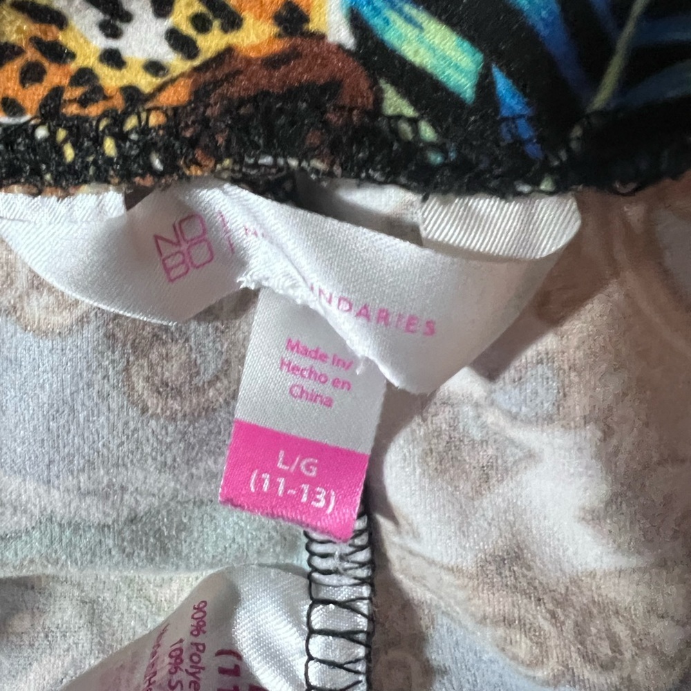 NoBo animal print leggings size large - Picture 3 of 3